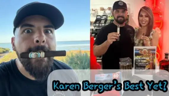 K by Karen Berger 25th Anniversary Cigar Review | AJ Fernandez Collab | Fantastic Smoke by the Bay